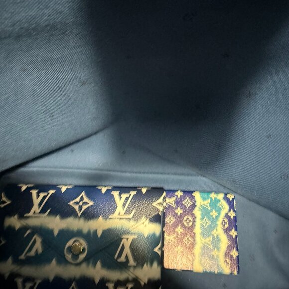 AUTHENTIC LOUIS VUITTON Blue OMBRE NEVERFULL-RARE AND Very Good CONDITION - Picture 11 of 11